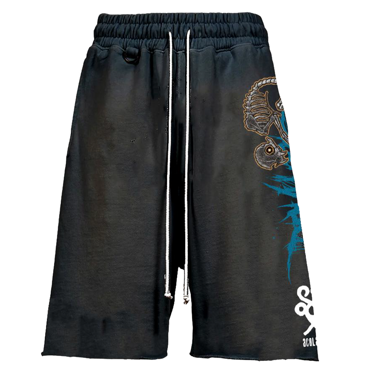 Cat Skull Shorts