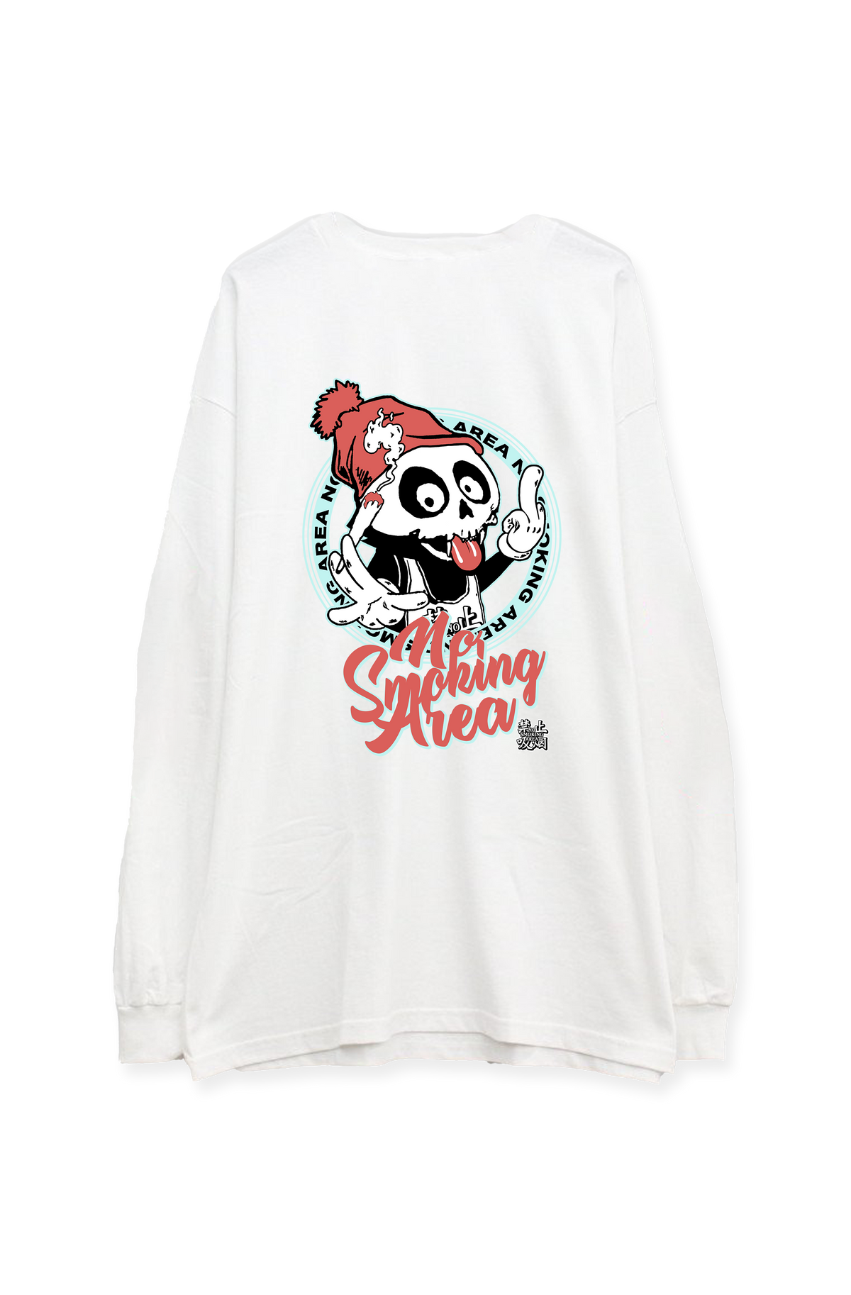 禁止吸煙 SKULL L/S