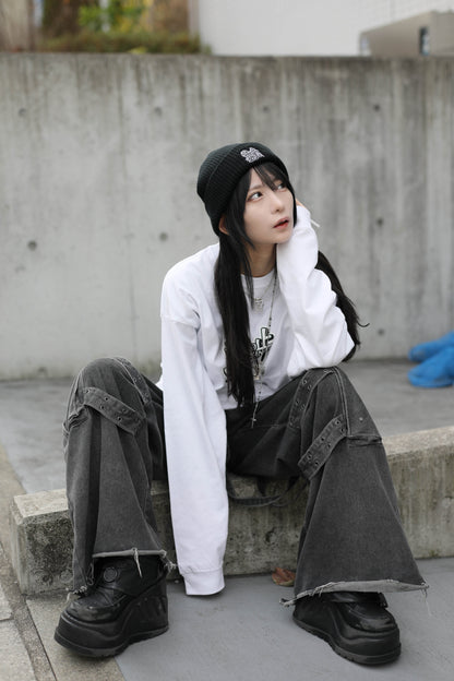 禁止吸煙 SKULL L/S