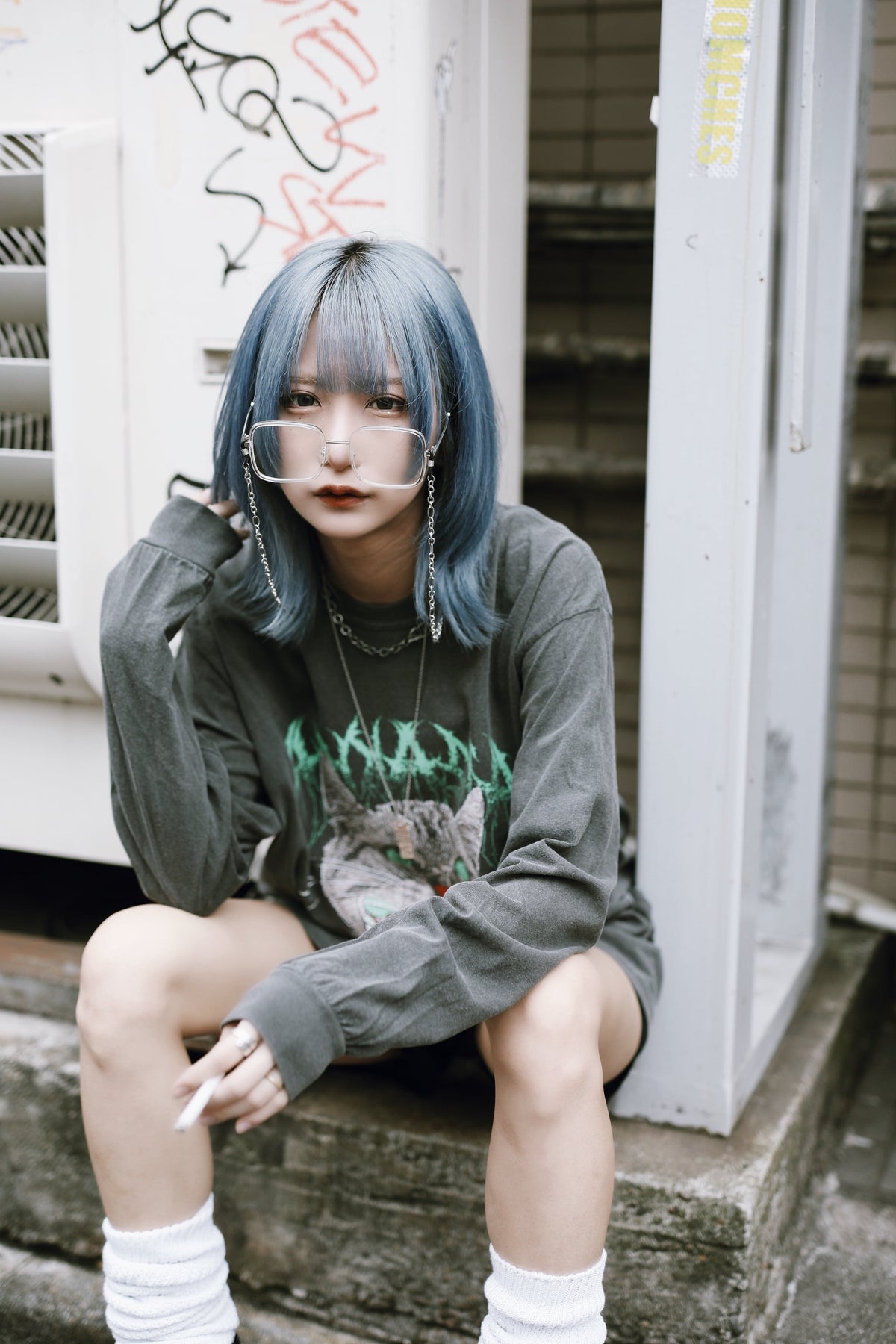 UGLY CAT L/S