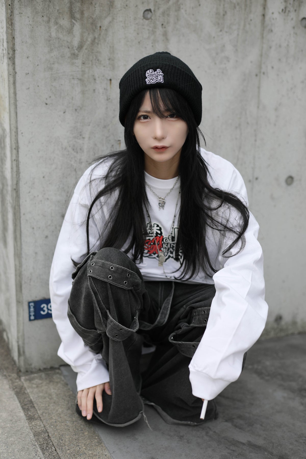 禁止吸煙 SKULL L/S