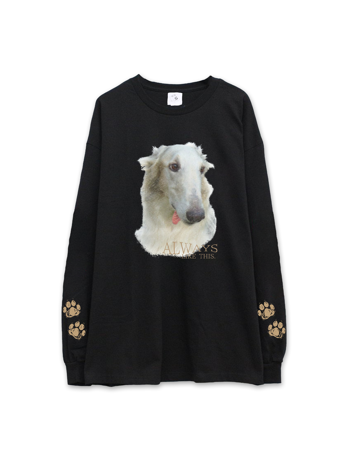 神尾晋一郎コラボ SHITAPERO Borzoi L/S