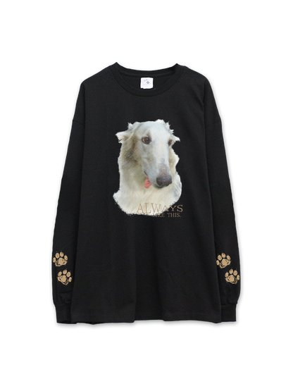 神尾晋一郎コラボ SHITAPERO Borzoi L/S