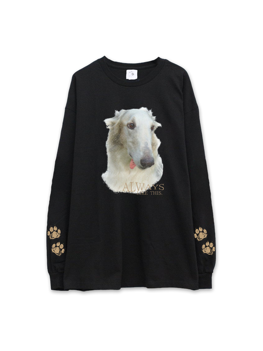 神尾晋一郎コラボ SHITAPERO Borzoi L/S