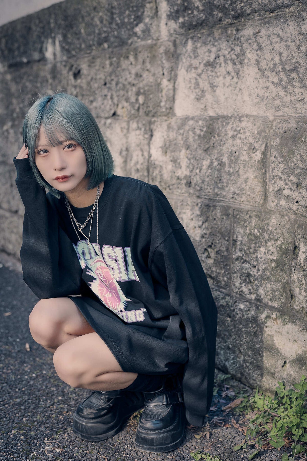 カレッジロゴ　L/S