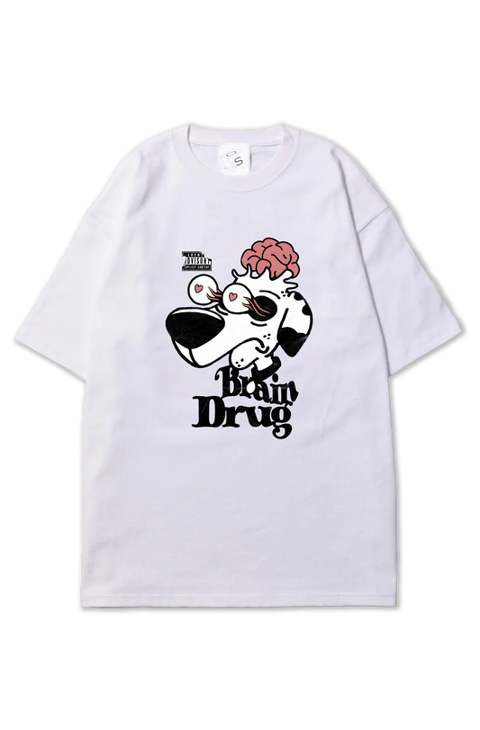 Brain Drug dog tee