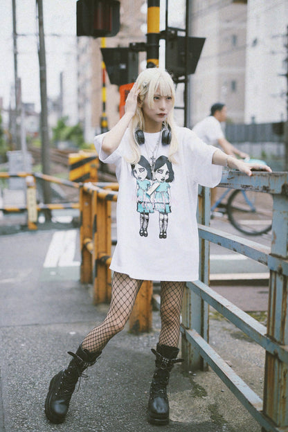 Melancholy Twins tee