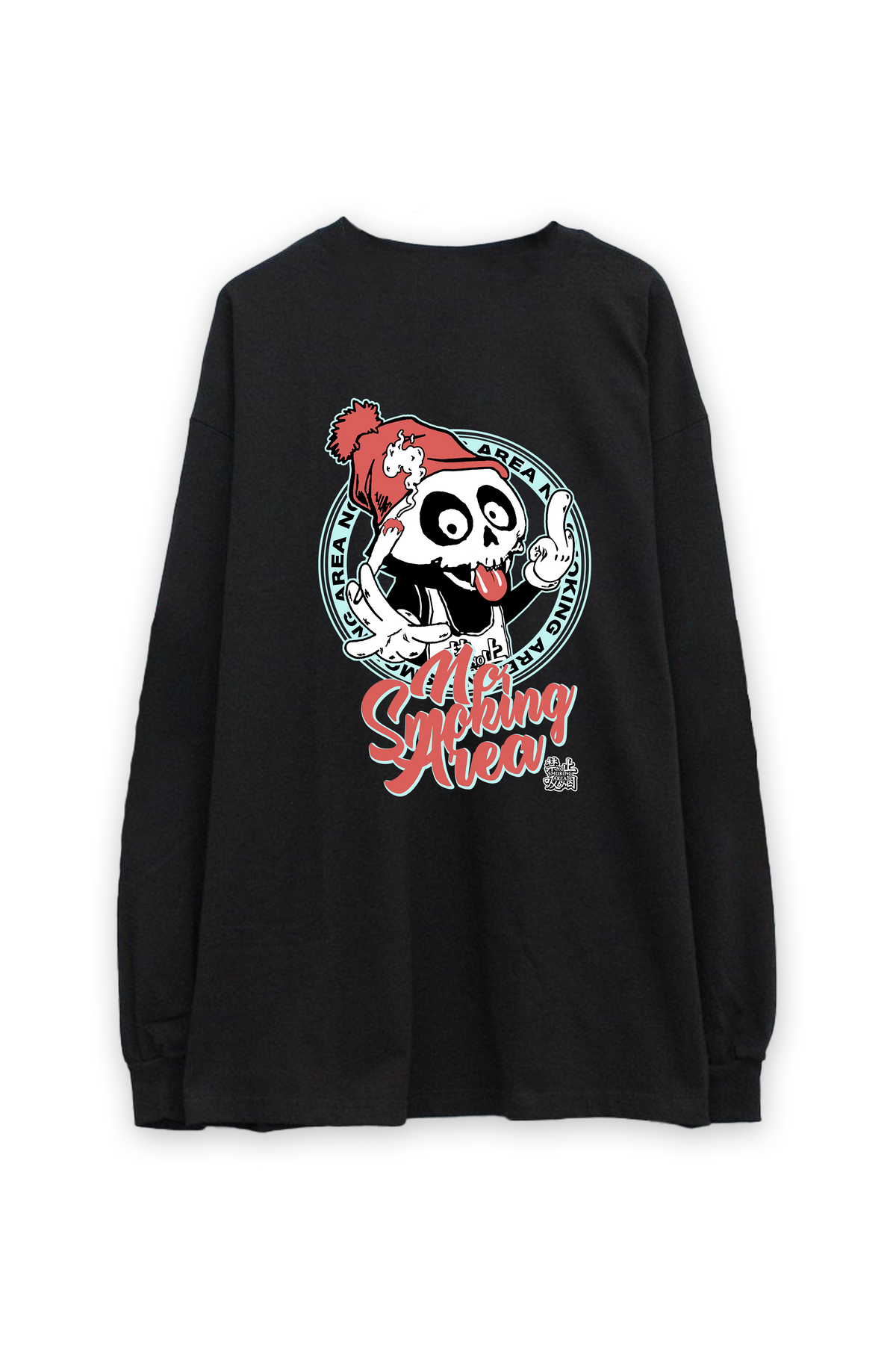 禁止吸煙 SKULL L/S
