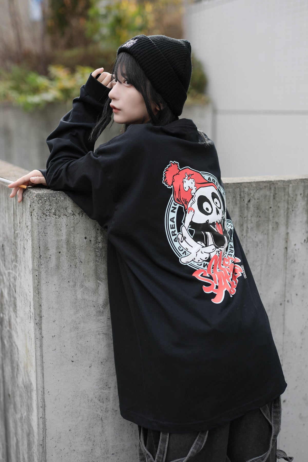 禁止吸煙 SKULL L/S