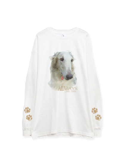 神尾晋一郎コラボ SHITAPERO Borzoi L/S