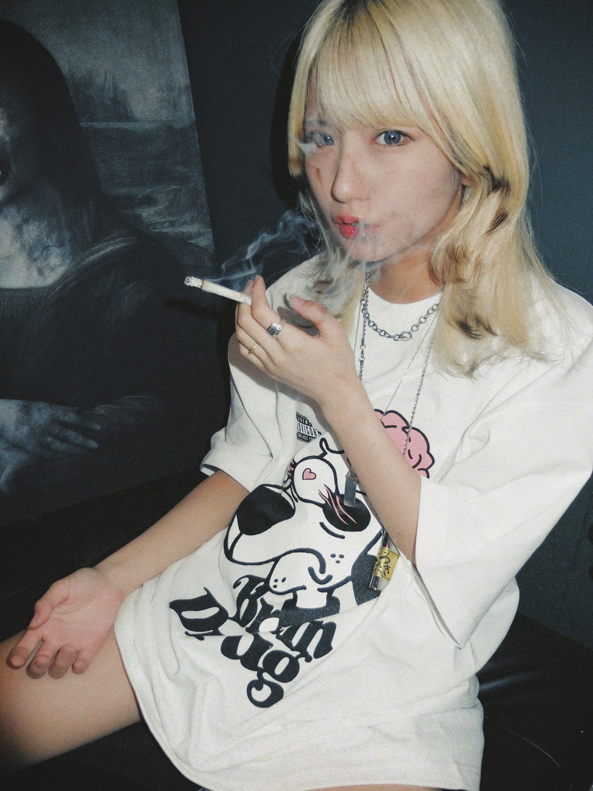 Brain Drug dog tee