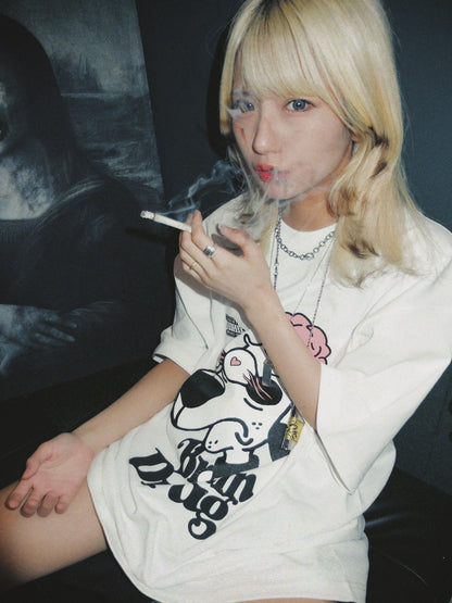 Brain Drug dog tee
