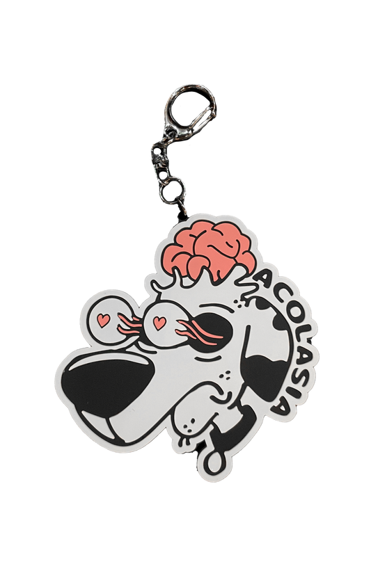 Brain Drug Dog ラバーストラップ