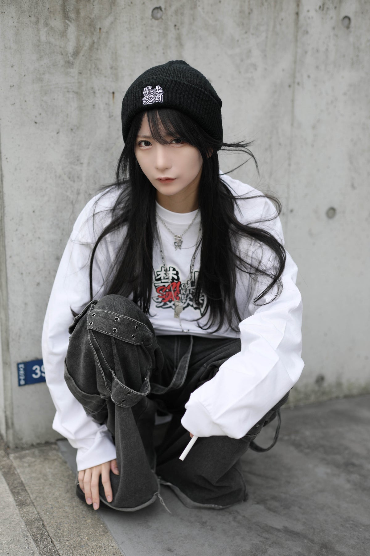 禁止吸煙 SKULL L/S