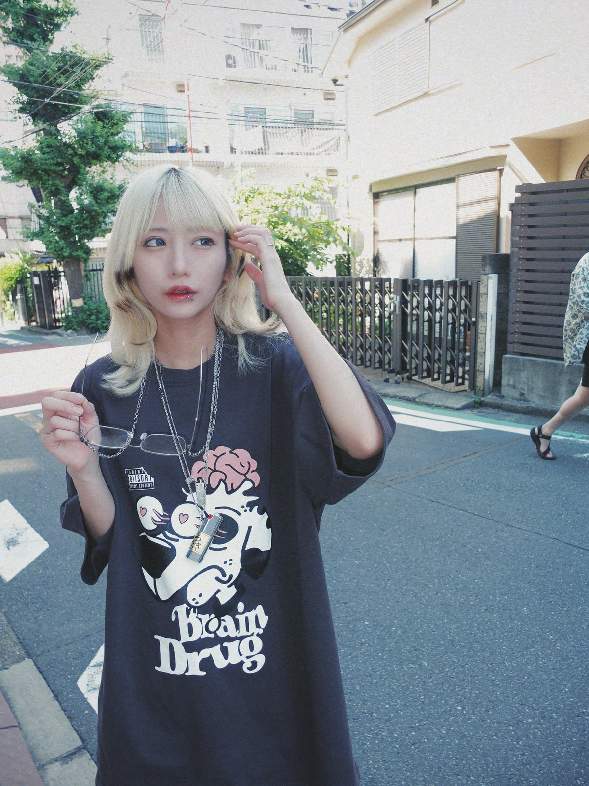 Brain Drug dog tee